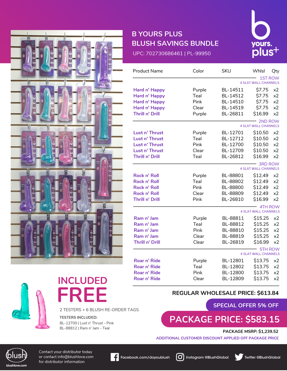 B Yours Plus Blush Savings Bundle