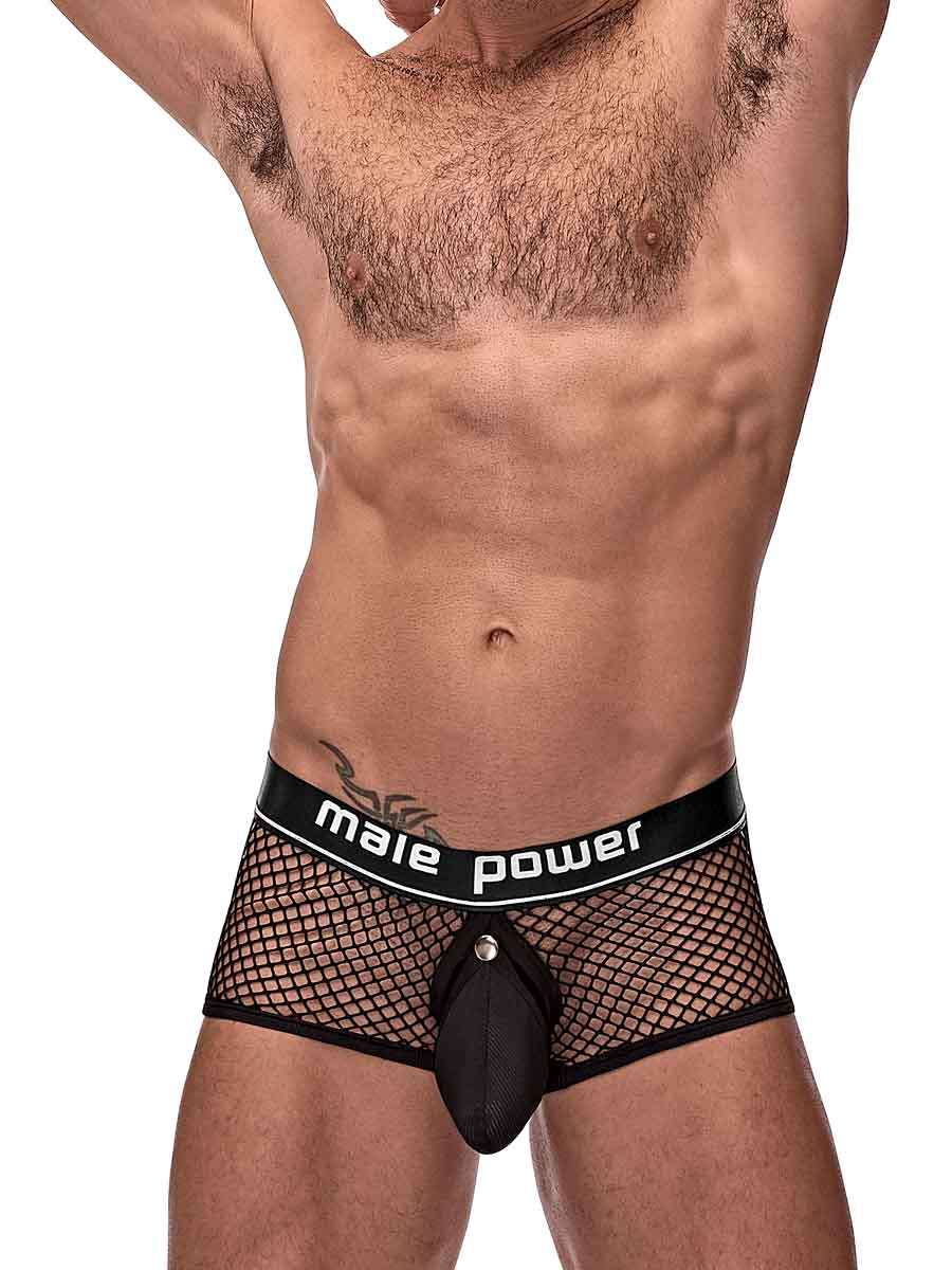 Cock Pit Net Mini Cock Ring Short - Extra Large - Black