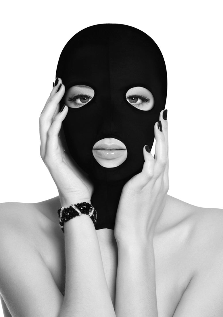Subversion Mask With Open Mouth and Eye - Black