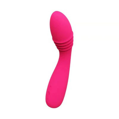Ohni Rechargeable G-Spot Thrusting Vibe Pink