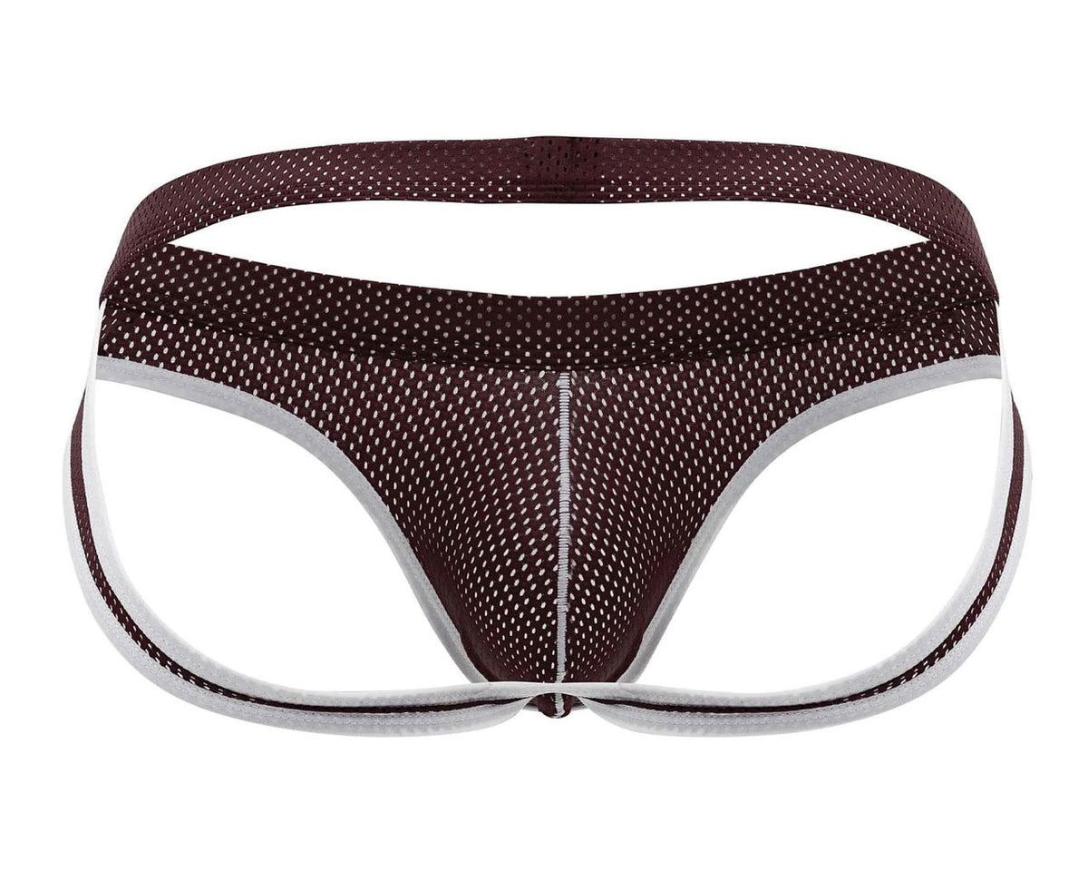 Sport Mesh Sport Jock - Large/x-Large - Burgundy