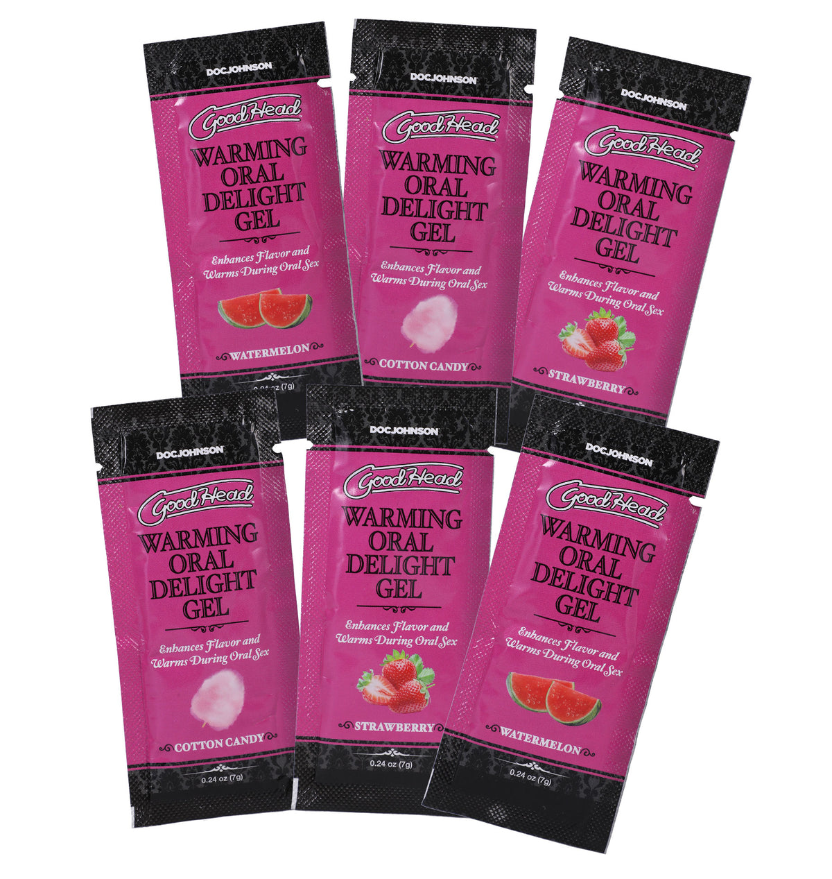 Goodhead - Warming Head Oral Delight Gel - 6 Pack - 0.24 Oz