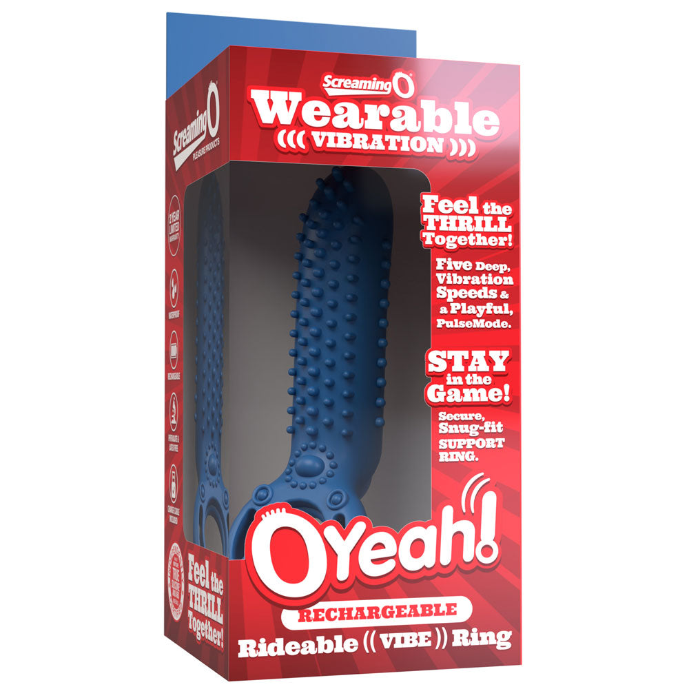 Rechargeable O Yeah Silicone - Blue
