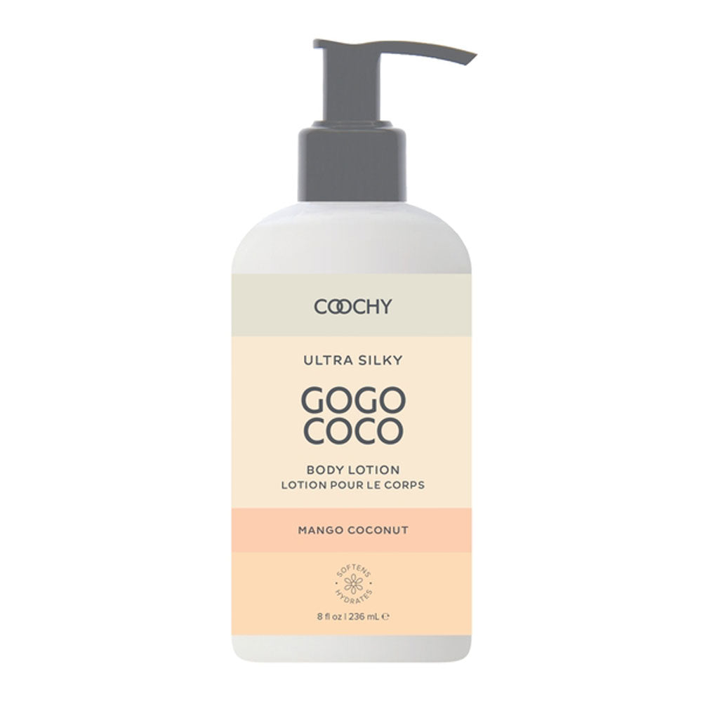 Coochy Ultra Silky Body Lotion - Mango Coconut - 8 Oz