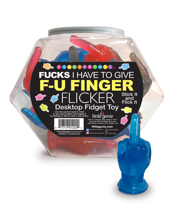 Fu Finger Flicker Fishbowl of 24