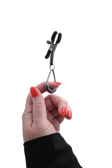 Velvet Noir Tuggable Nipple Clamps