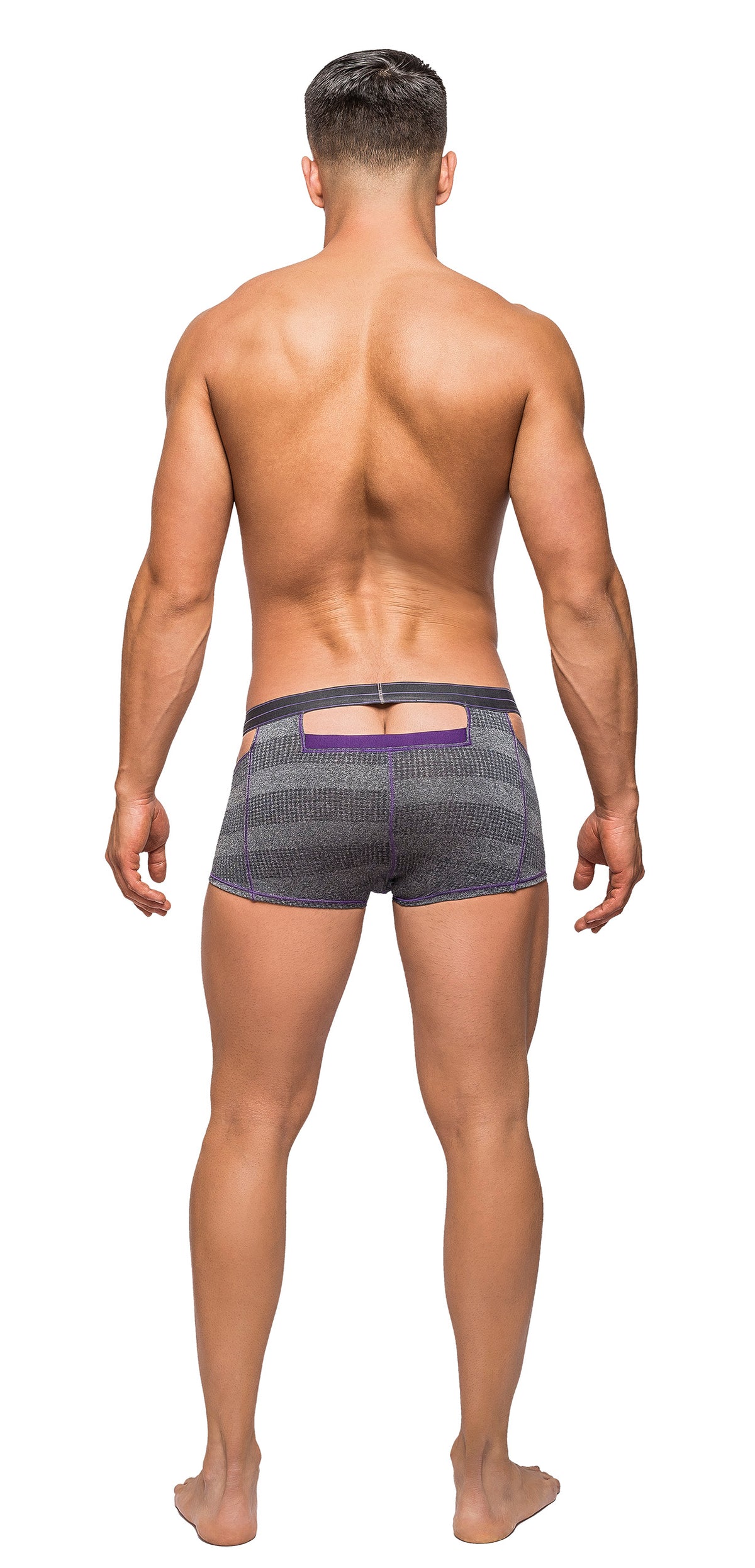 Heather Haze - Cutout Short - Small - Grey