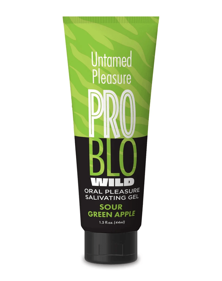 Problo Wild, Oral Pleasure Salivating Gel, Sour Green Apple 1.5oz - Vegas Back Room
