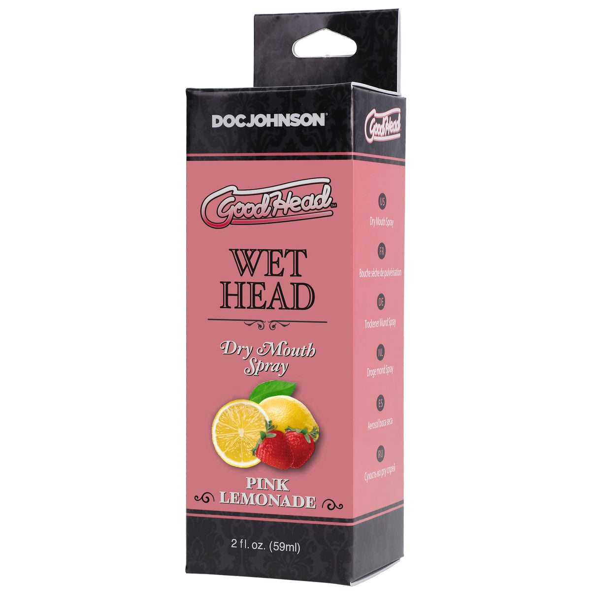 Goodhead - Wet Head - Dry Mouth Spray - Pink Lemonade - 2 Fl. Oz. (59ml)