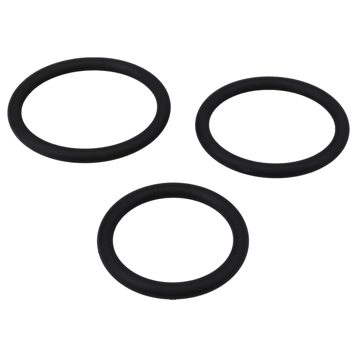 Titanmen - Slim C-Ring - 3 Piece Silicone Set Black