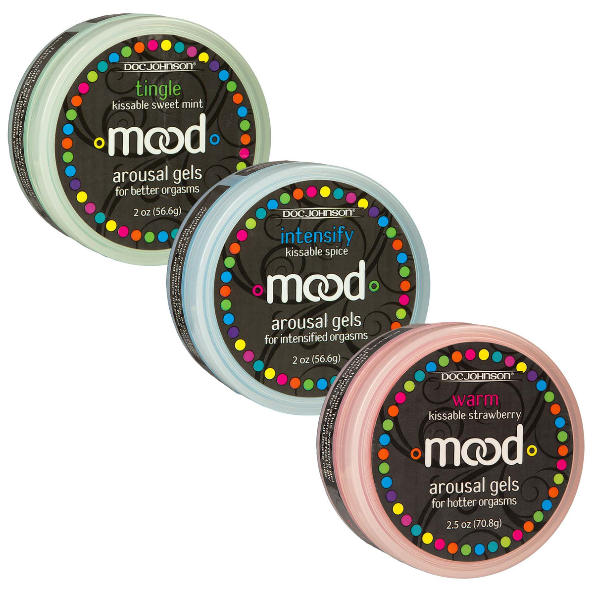 Mood Arousal Gels - Warm, Tingle, Intensify Bulk