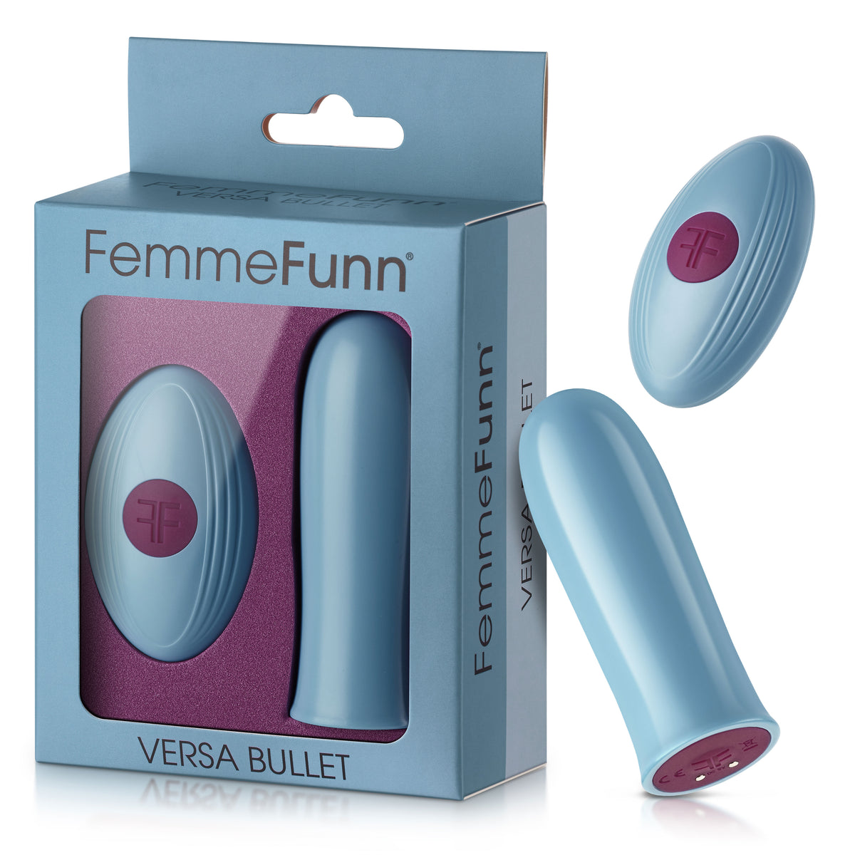 Versa Bullet With Remote - Light Blue