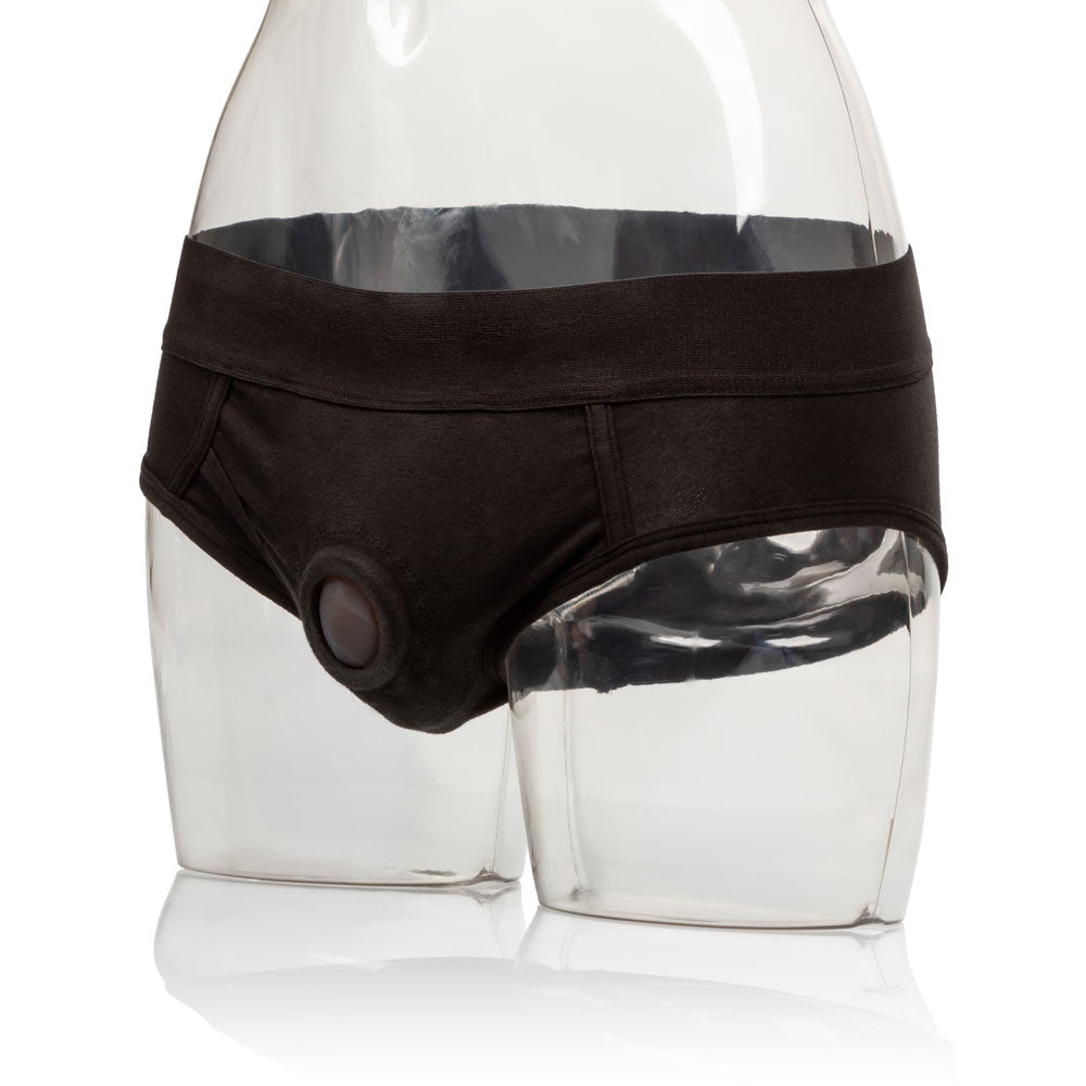 Packer Gear 4" Silicone Packing Penis - Black