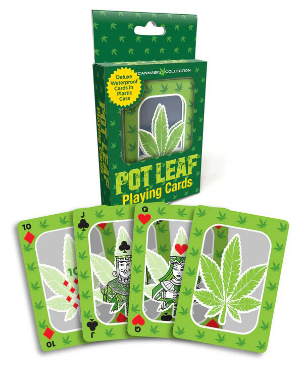Pot Leaf Waterproof Playing Cards