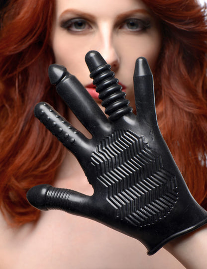 Pleasure Poker Textured Glove