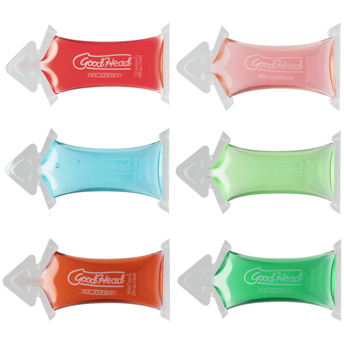 Goodhead Oral Delight Gel - Pillow Packs - Bulk Refill - 216 Assorted Pieces
