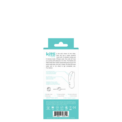 Kitti Rechargeable Dual Vibe - Tease Me Turquoise