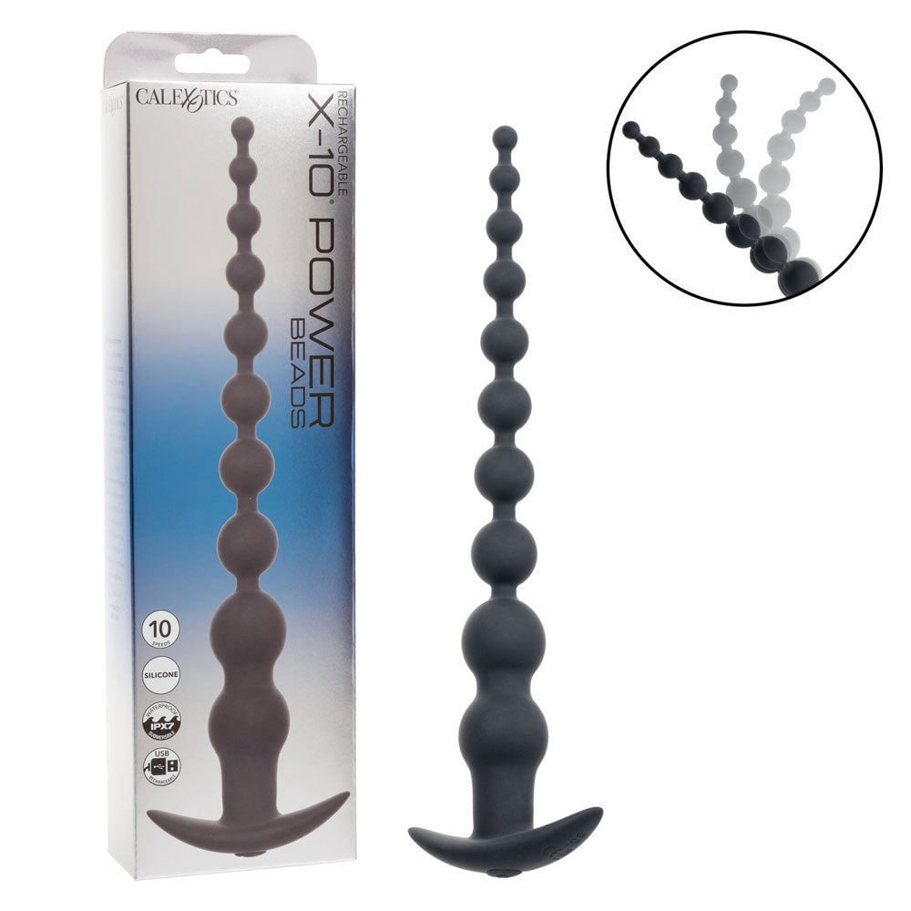 Rechargeable X-10 Power Beads - Black