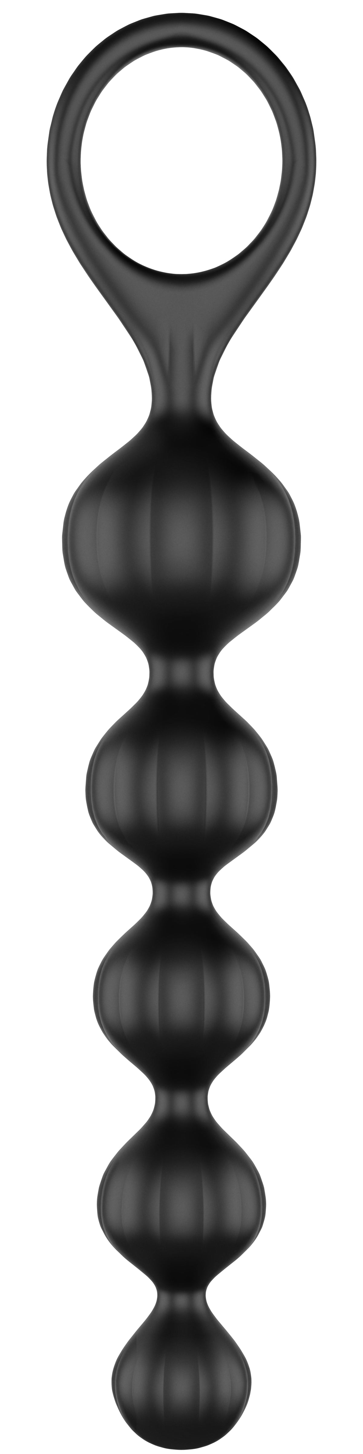 Satisfyer Beads Super Soft Silicone - Black
