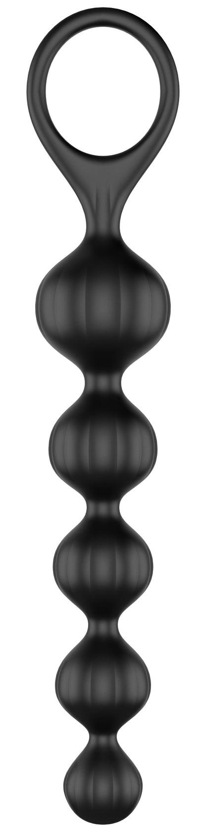 Satisfyer Beads Super Soft Silicone - Black