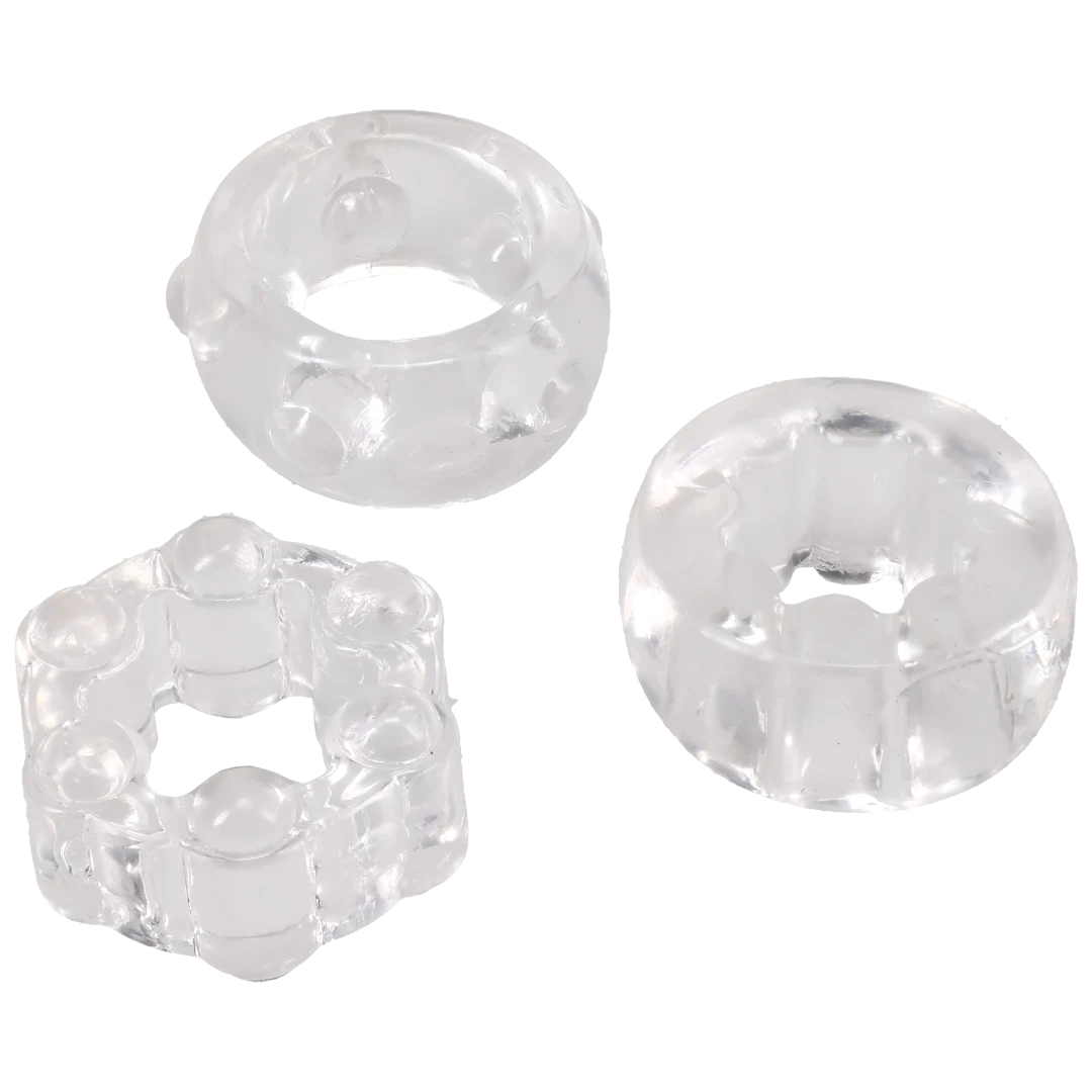 Crystal Jellies - Performance Ring Set Clear