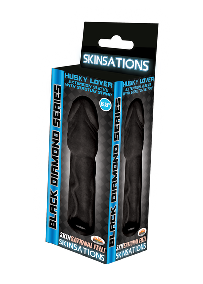 Skinsations Black Diamond Series Husky Lover 6.5 Inch - Black