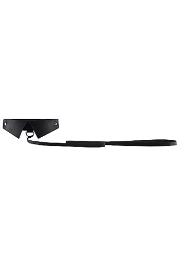 Exclusive Collar With Leash - Black