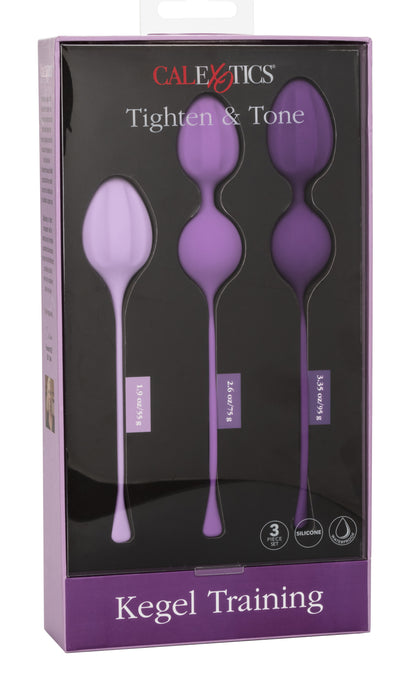 Kegel Training 3-Piece Set - Purple