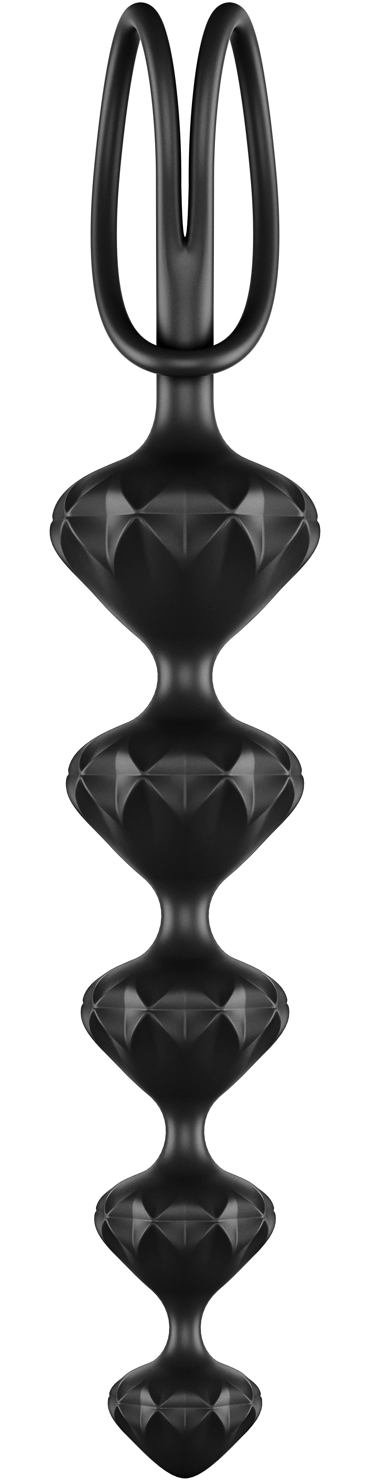 Satisfyer Beads Super Soft Silicone - Black