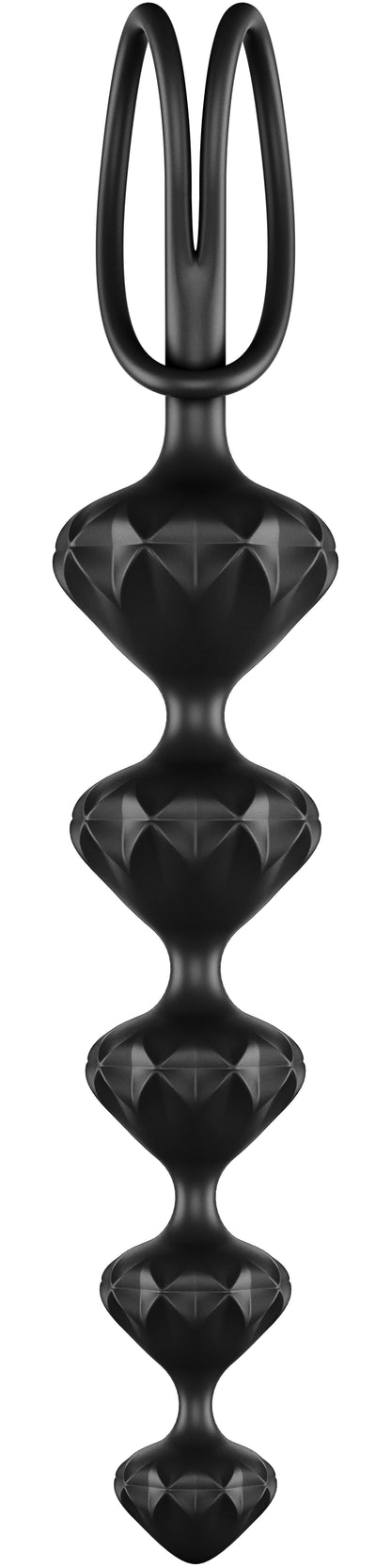 Satisfyer Beads Super Soft Silicone - Black
