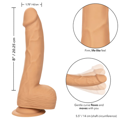 Silicone Studs 8 Inch - Ivory