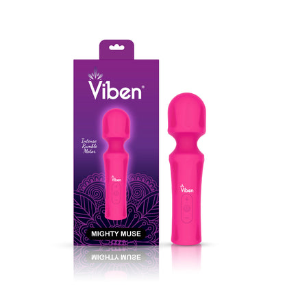 Mighty Muse Mini Massager - Hot Pink