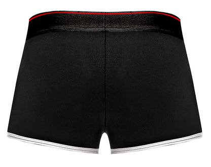 Retro Sport Panel Short- X-Large - Black/ Red
