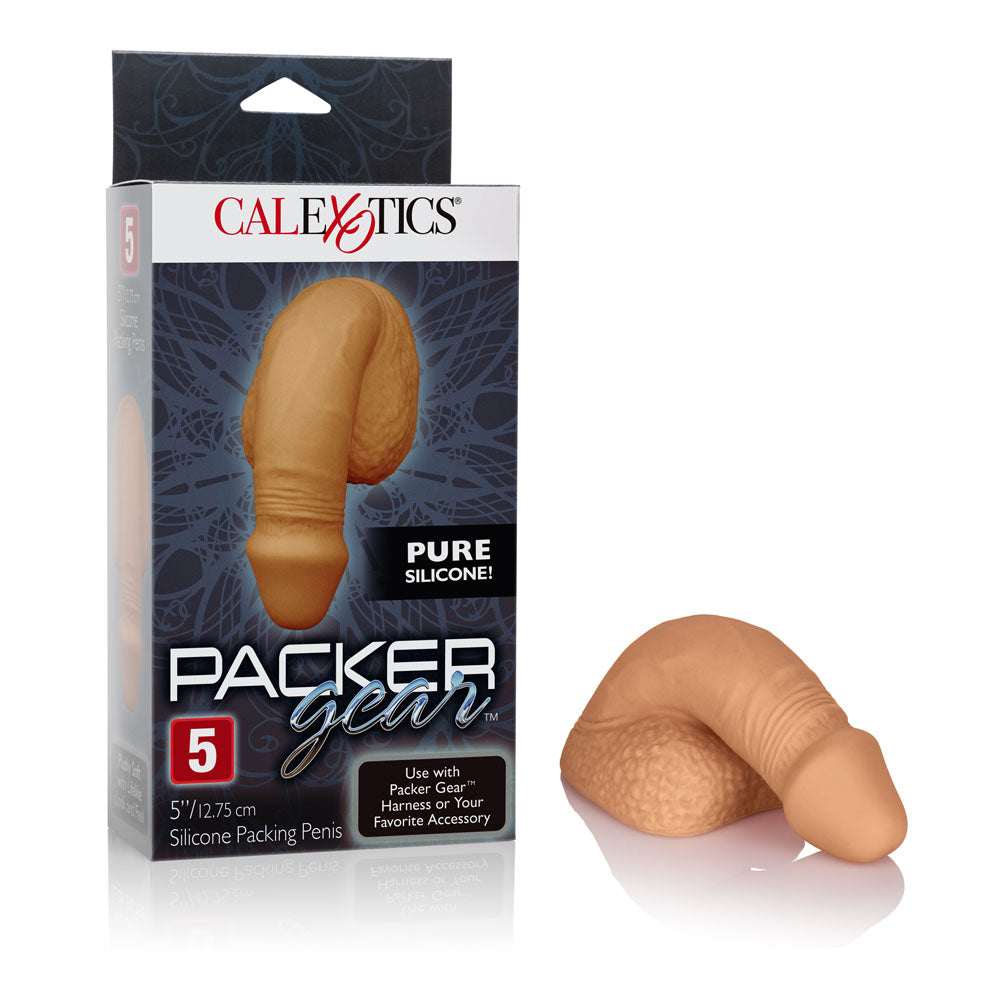 Packer Gear 5" Silicone Packing Penis - Tan