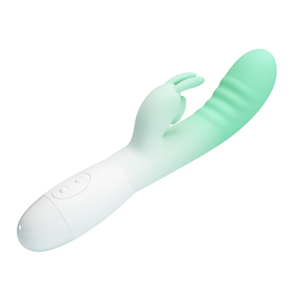 Pretty Love Cerberus Licking Rabbit - Aqua Ombre