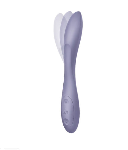 Satisfyer G-Spot Flex 2 - Multi Vibrator - Dark Violet