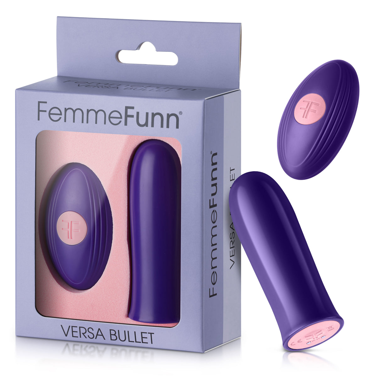Versa Bullet With Remote - Dark Purple