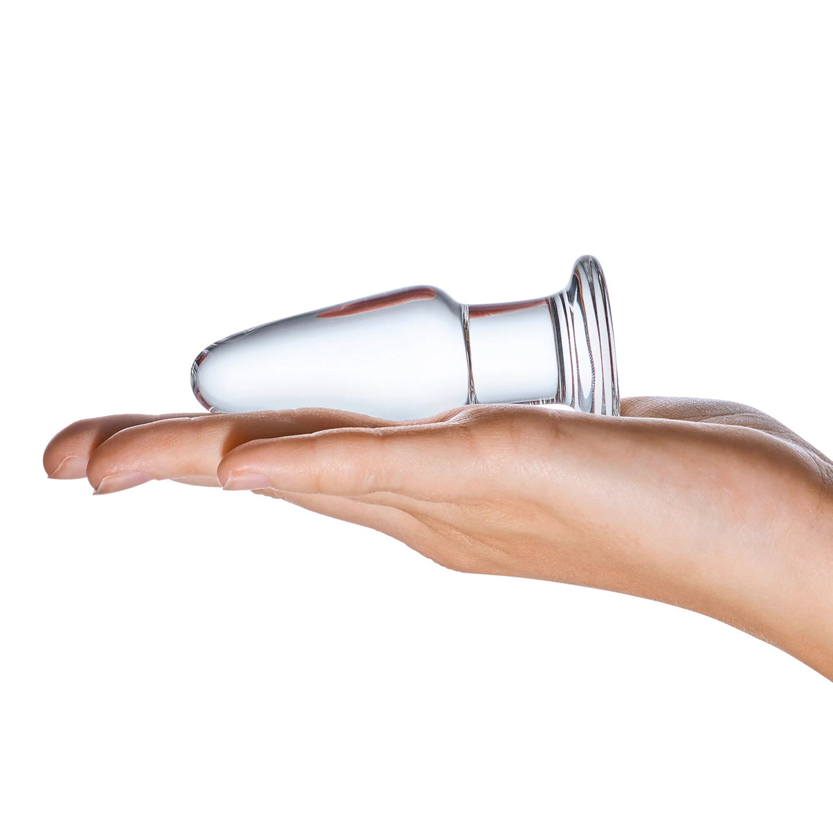 3.5 Inch Glass Butt Plug