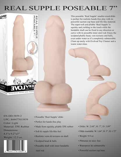 Real Supple Poseable 7 Inch