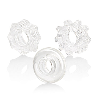 Reversible Ring Set - Clear