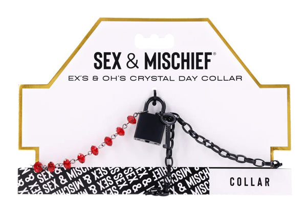 eX's and Oh's Crystal Day Collar