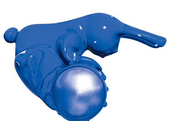 Buzz Bunny Cockring Vibe - Blue