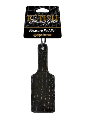 Fetish Fantasy Gold Love Pleasure Paddle - Black
