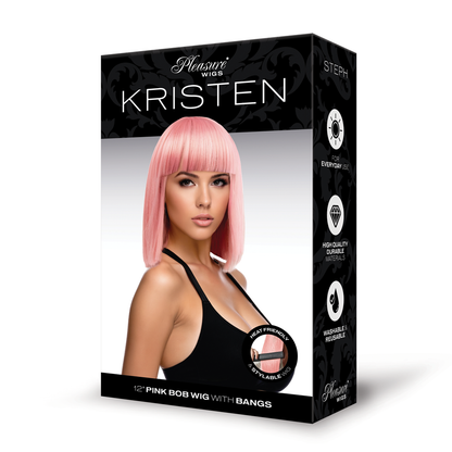 Kristen Premium Stylable Wig - Pink