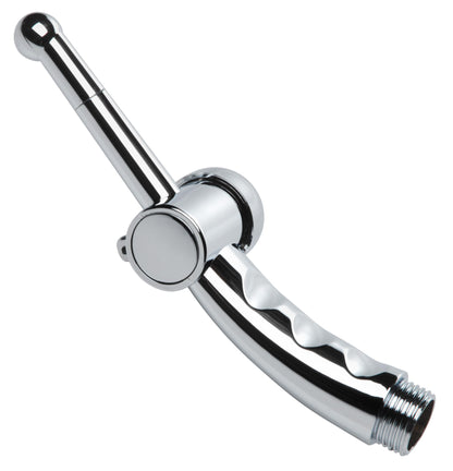 Shower Cleaning Nozzle with Flow Regulator