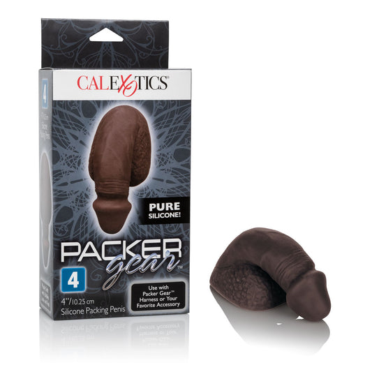 Packer Gear 4" Silicone Packing Penis - Black