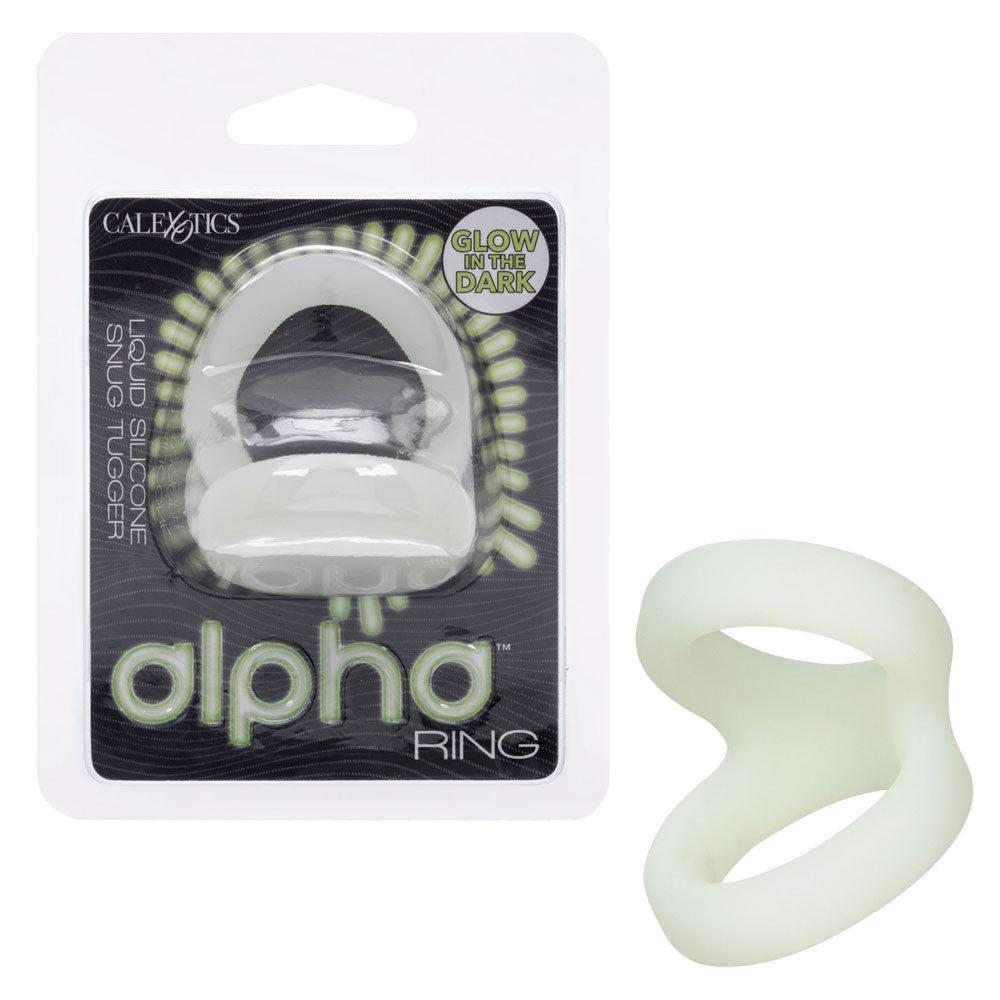 Alpha Liquid Silicone Snug Tugger - Glow-in-the-Dark