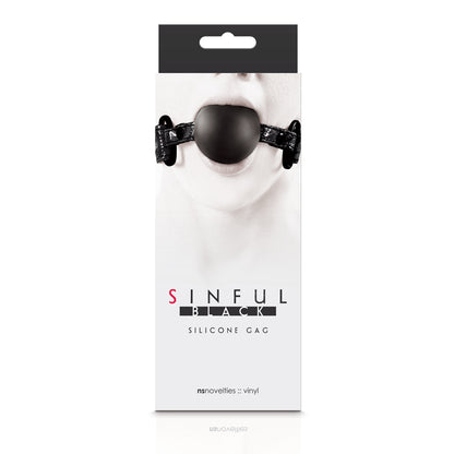 Sinful Silicone Gag