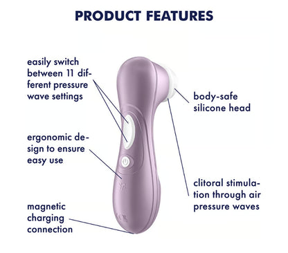 Satisfyer Pro 2 Generation 2 - Air Pulse Stimulator - Violet