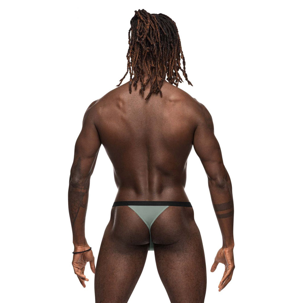 Magnificence Micro v-Thong -  X-Large - Jade